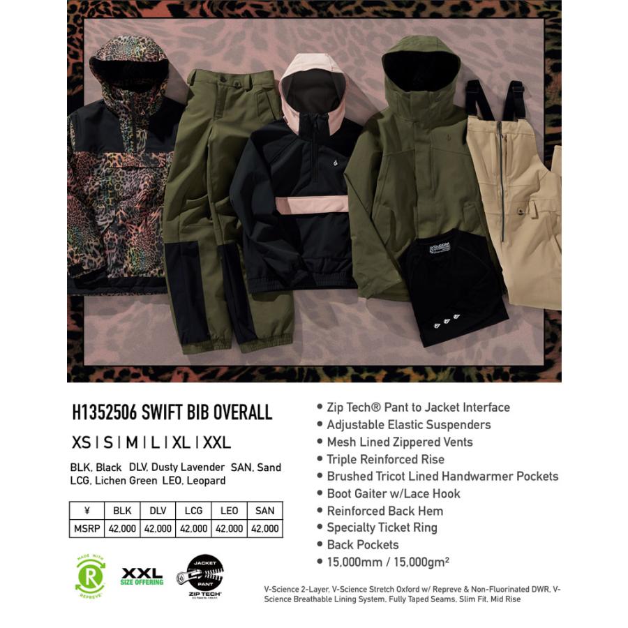 VOLCOM（ボルコム） 24-25 VOLCOM/ボルコム SWIFT BIB overall