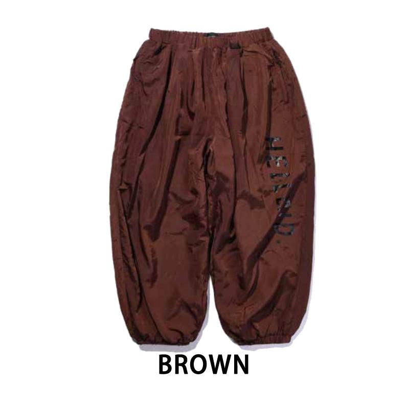 24-25 HELLOID/ヘロイド SUPER WIDE NYLON pants メンズ レディース
