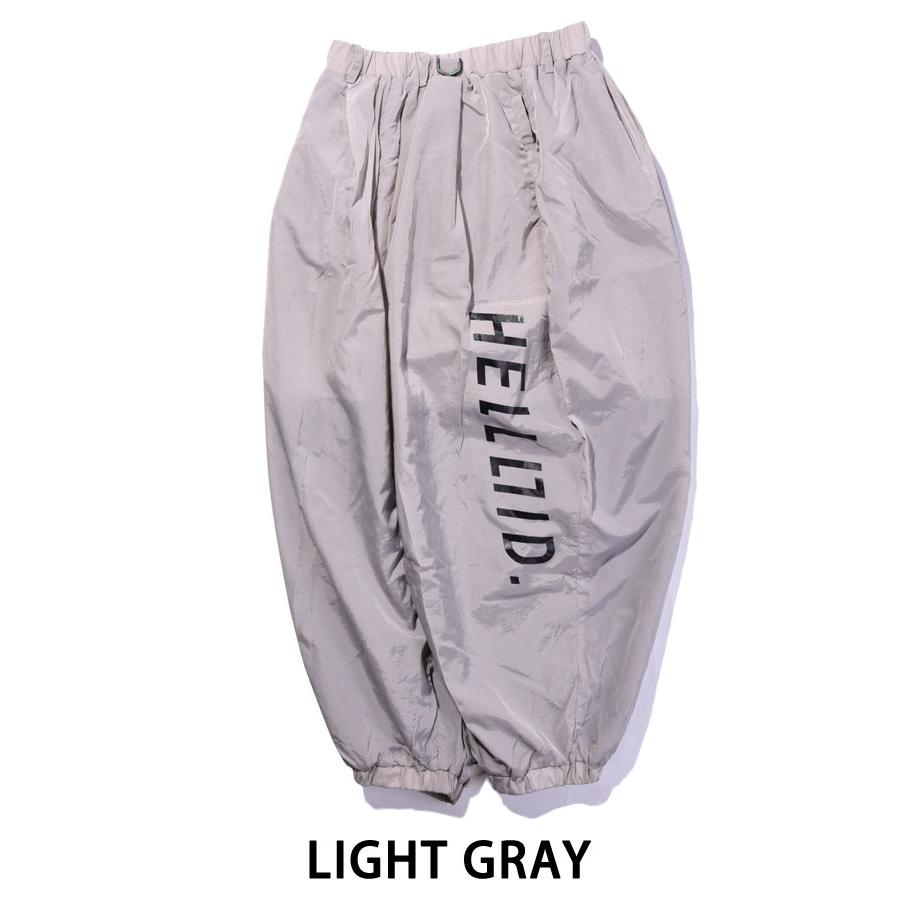 24-25 HELLOID/ヘロイド SUPER WIDE NYLON pants メンズ レディース