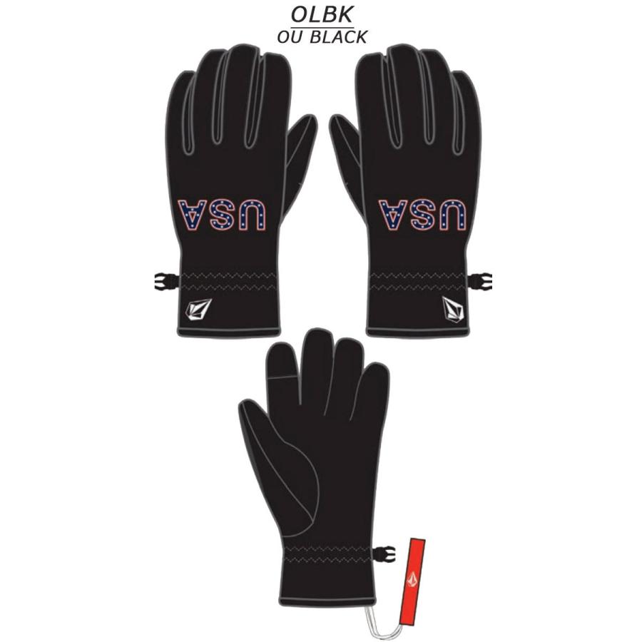 21-22 VOLCOM / ボルコム USST FLEECE GLOVE ミトングローブ