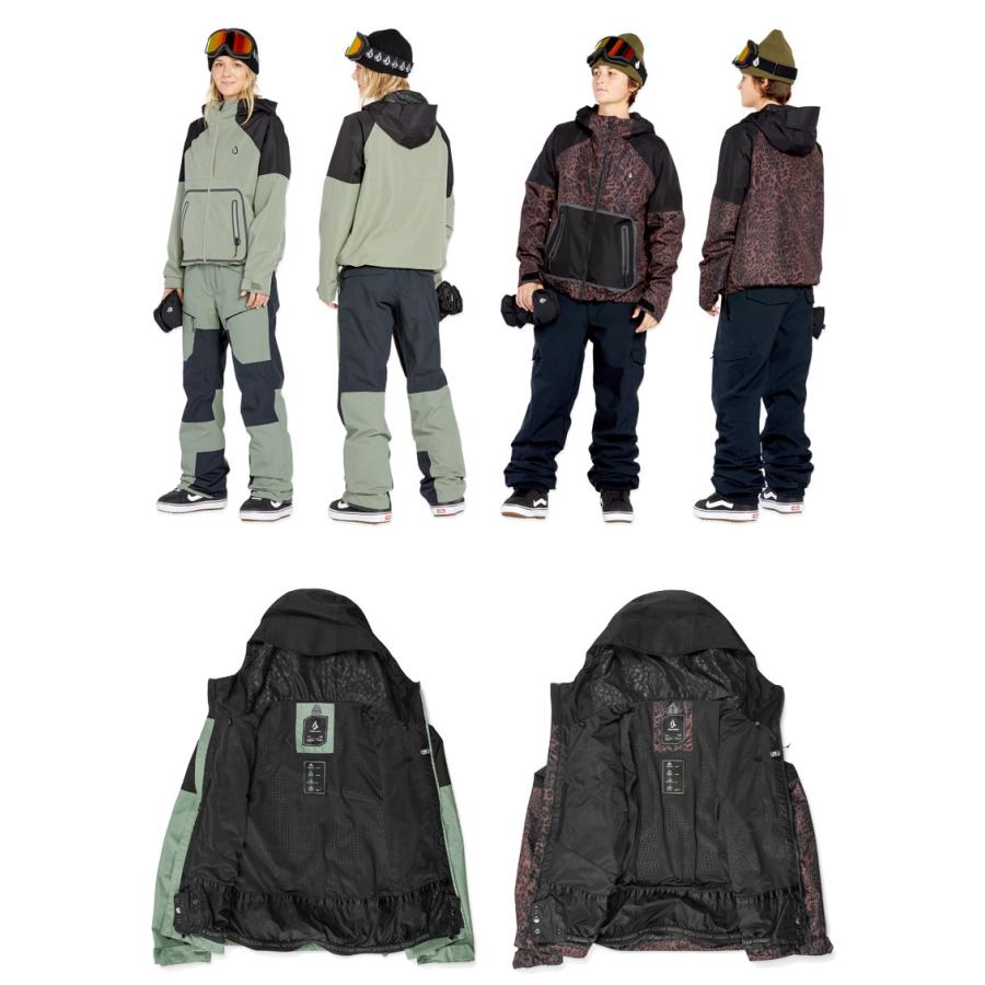 【美品】VOLCOM スノーボードウェアジャケット レディースＳサイズ VOLCOM（ボルコム） 22-23 VOLCOM スノーボード ウェア レディース