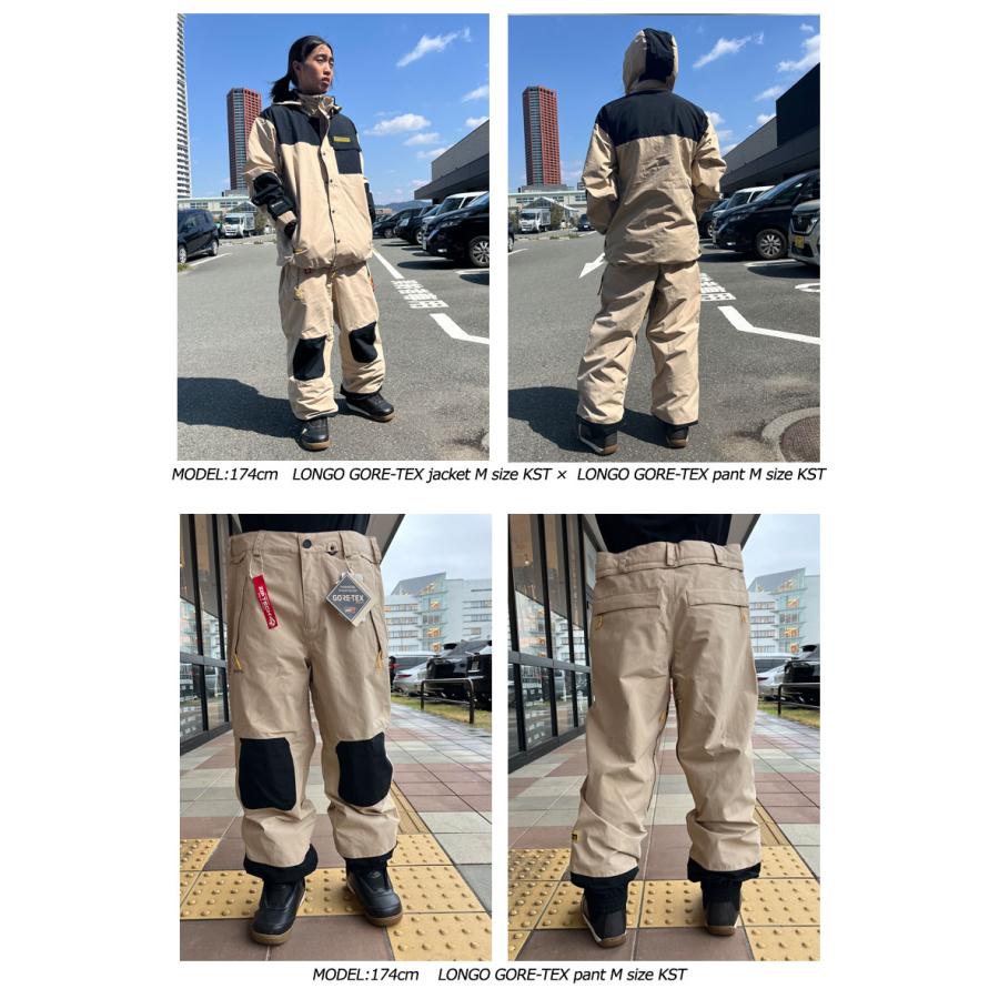 23-24 VOLCOM/ボルコム LONGO GORE-TEX pant メンズ レディース アーサー・ロンゴ 防水ゴアテックスパンツ スノーボードウェア スノーウェアー 2024｜breakout｜10