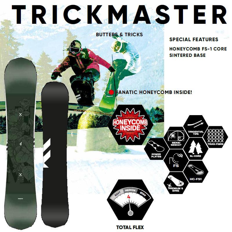 21 Fanatic ファナティック Trickmaster トリックマスター メンズ レディース グラトリ 板 スノーボード 21 Breakout 通販 Paypayモール