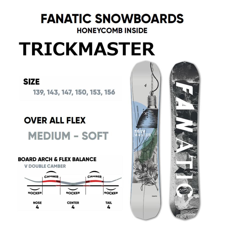 FANATIC 24-25 / ファナティック TRICKMASTER トリックマスター FANATIC 24-25 / ファナティック TRICKMASTER トリックマスター