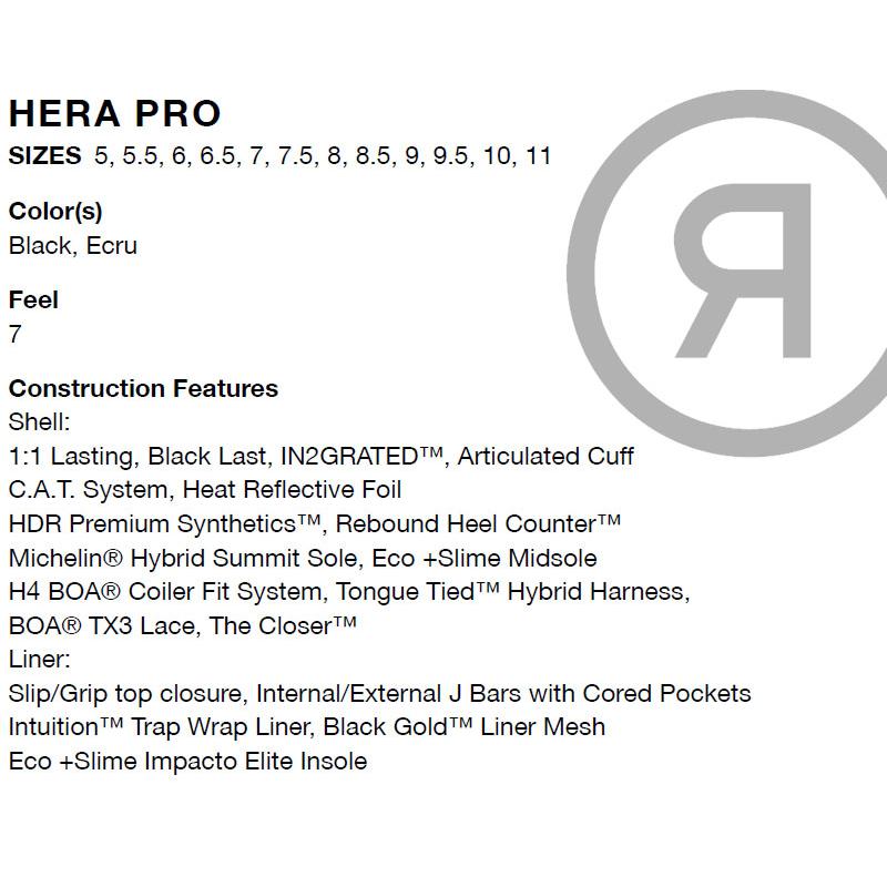 RIDE HERA PRO 23-24 美品　5回使用 熱成形無し23.5 RIDE HERA PRO 23-24 美品 5回使用 熱成形無し23.5 - メルカリ