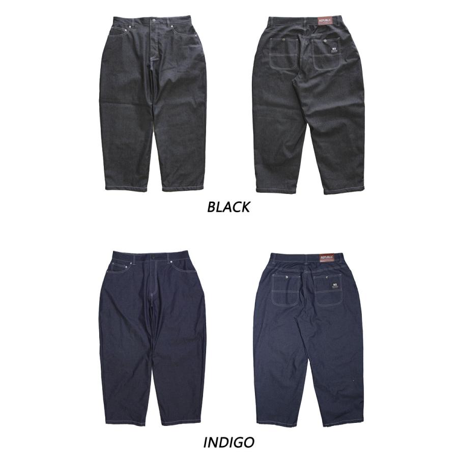 25-26 REPUBLIC&CO/リパブリック BUGGY DENIM pant 着用説明動画 メンズ レディース 防水パンツ スノーボードウェア スノーウェアー 2026 予約商品 |  | 02