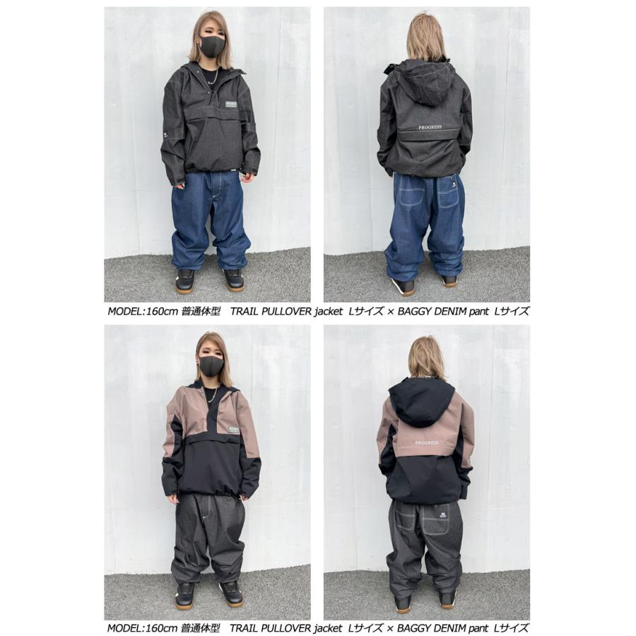 25-26 REPUBLIC&CO/リパブリック BUGGY DENIM pant 着用説明動画 メンズ レディース 防水パンツ スノーボードウェア スノーウェアー 2026 予約商品 |  | 03