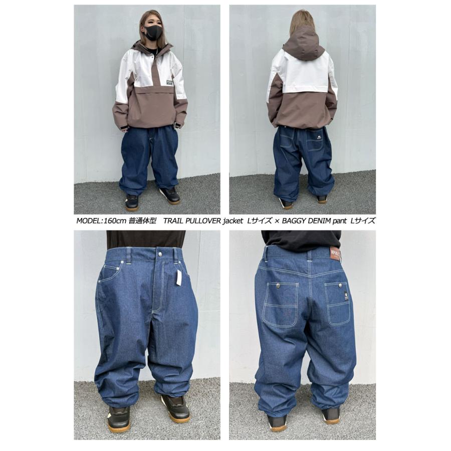 25-26 REPUBLIC&CO/リパブリック BUGGY DENIM pant 着用説明動画 メンズ レディース 防水パンツ スノーボードウェア スノーウェアー 2026 予約商品 |  | 05