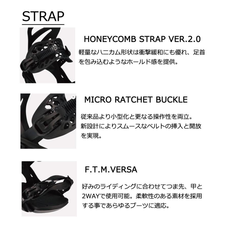 25-26 FLUX/フラックス TW ティーダブリュー メンズ レディース ビンディング バインディング スノーボード 2026 型落ち | FLUX | 06