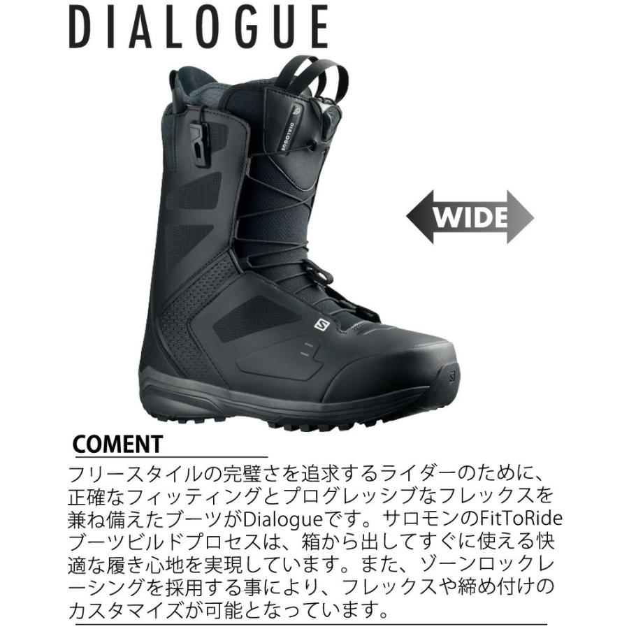 送料無料！SALOMON DIALOGUE WIDE 27.5cm - ブーツ(男性用)