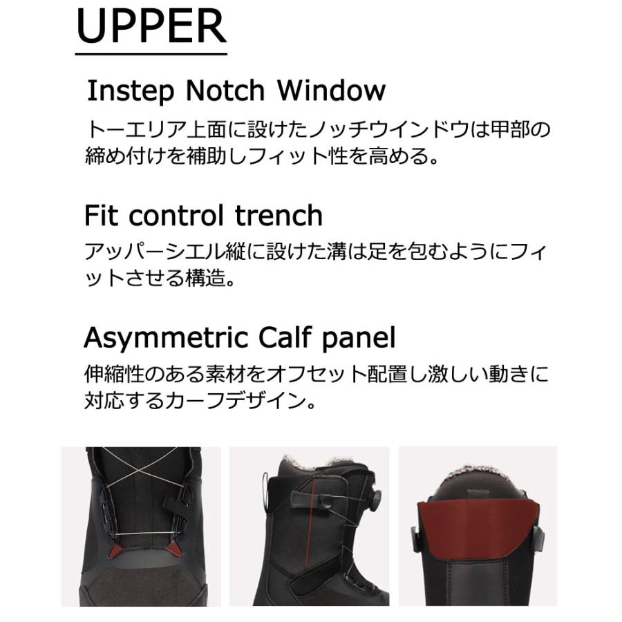 26-27 FLUXフラックス FL BOA エフエルボア メンズ レディース ブーツ ボア スノーボード 2027 予約商品_3