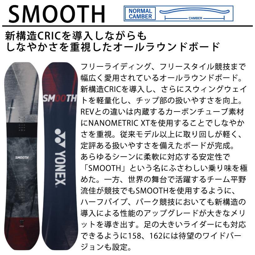 22-23 YONEX/ヨネックス SMOOTH スムース メンズ レディース スノーボード カービング 板 2023｜breakout｜04