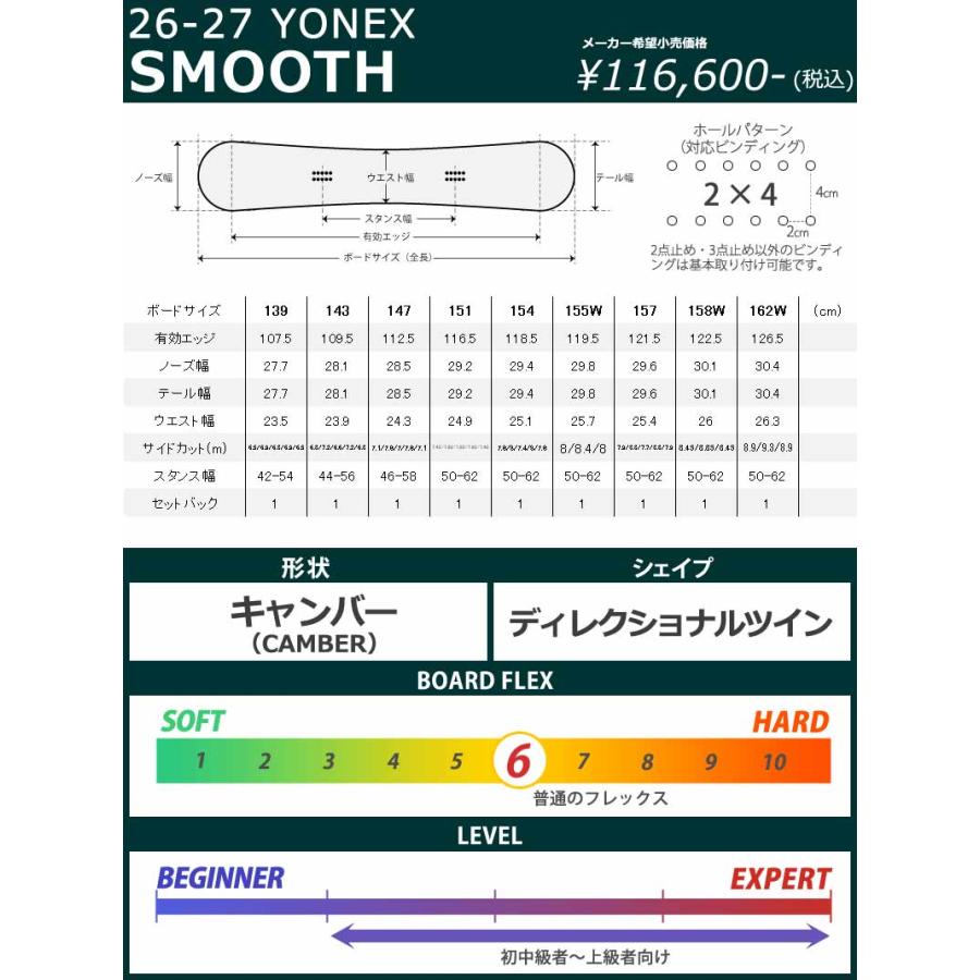 YONEX（ヨネックス） 26-27 YONEX/ヨネックス SMOOTH スムース メンズ