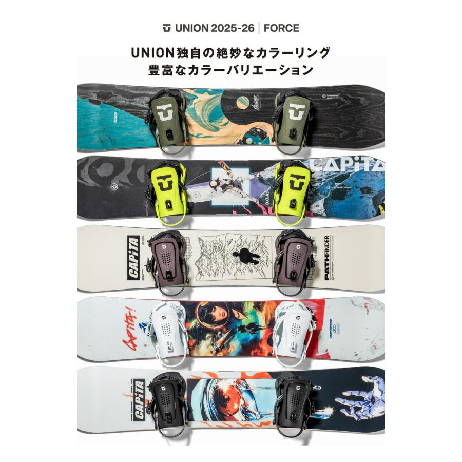 UNION BINDING 25-26 UNION/ユニオン FORCE フォース メンズ UNION BINDING 25-26 UNION/ユニオン FORCE フォース メンズ