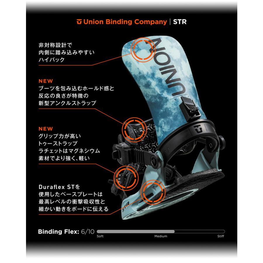 24-25 美品 UNION STR スノーボード バインディング ブラック L 25-ultra-8.jpg