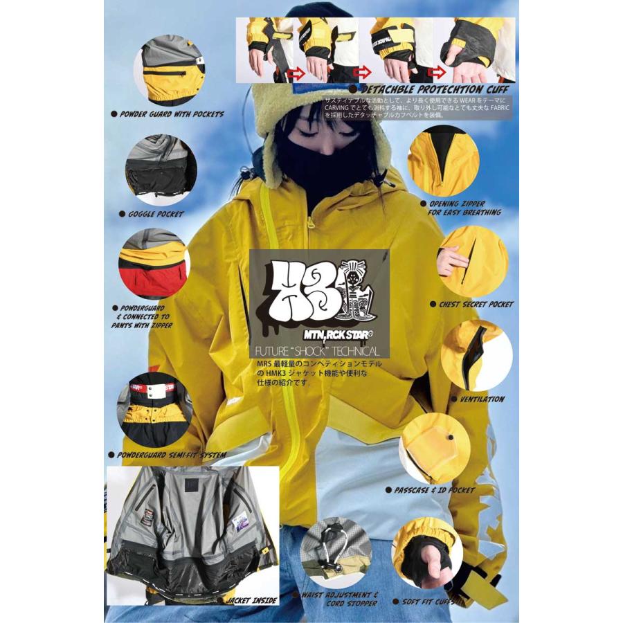 マウンテンロックスター HARUMAKI 3 JACKET 楽天市場】MTN ROCKSTAR 【早期予約特典付】マウンテンロック