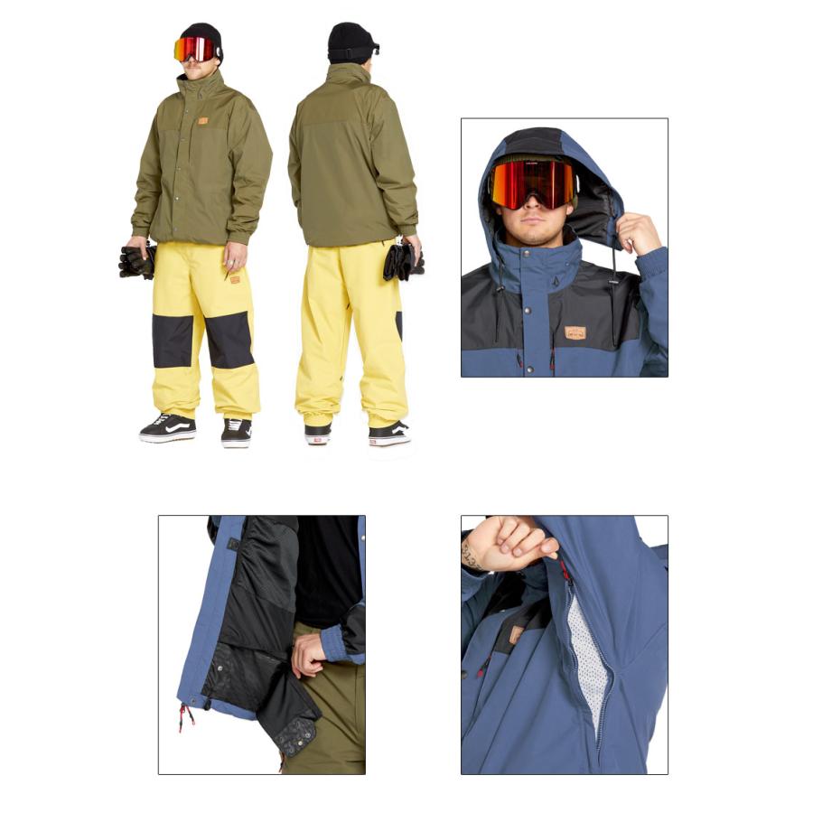 VOLCOM 24-25 VOLCOM/ボルコム LONGO GORE-TEX jacket メンズ VOLCOM 24-25 VOLCOM/ボルコム LONGO GORE-TEX jacket メンズ
