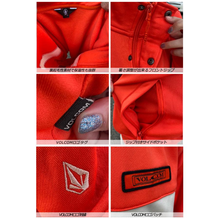即出荷 22-23 VOLCOM/ボルコム SHE CREW fleece メンズ レディース