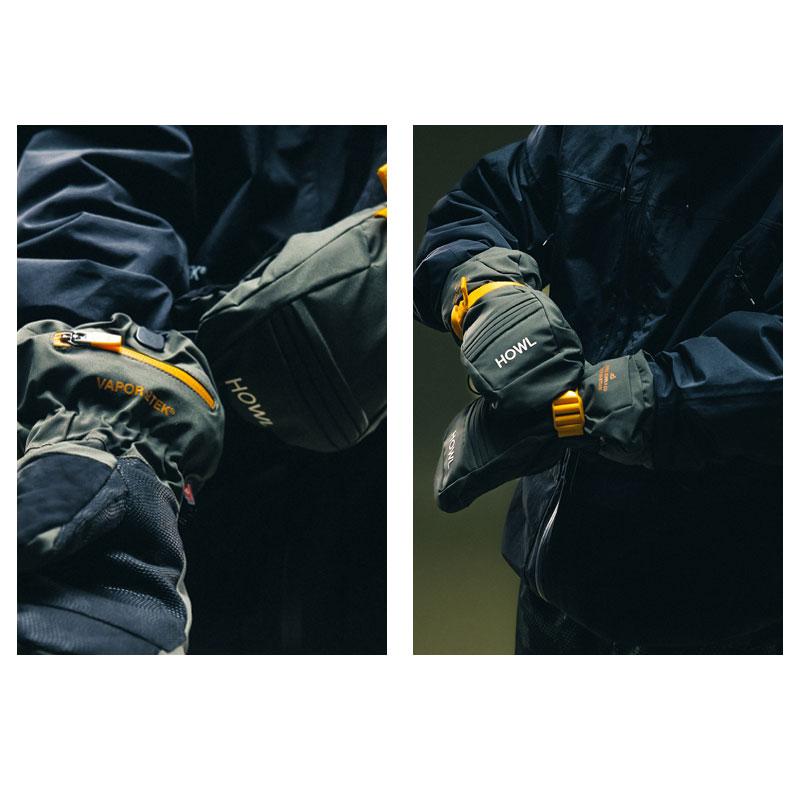 25-26 HOWL / ハウル TEAM+ Mitt ミトングローブ 手袋 メンズ