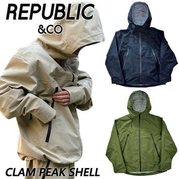 26-27 REPUBLIC&CO/リパブリック CALM PEAK SHELL jacket メンズ