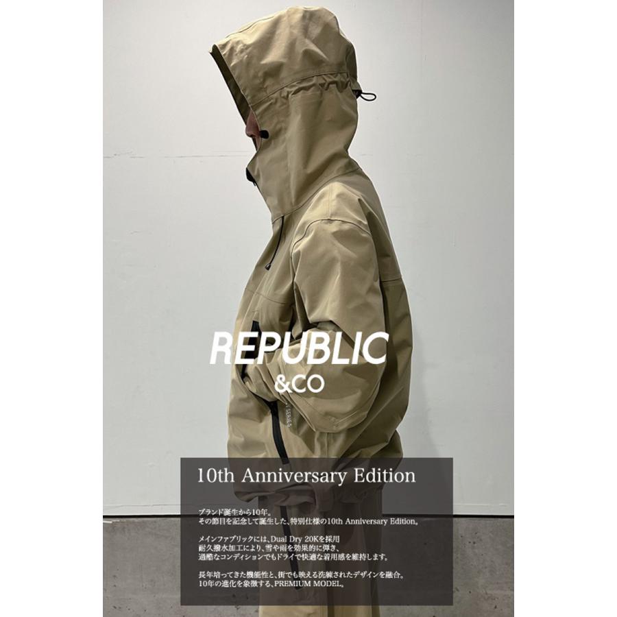 26-27 REPUBLIC&CO/リパブリック CALM PEAK SHELL jacket メンズ