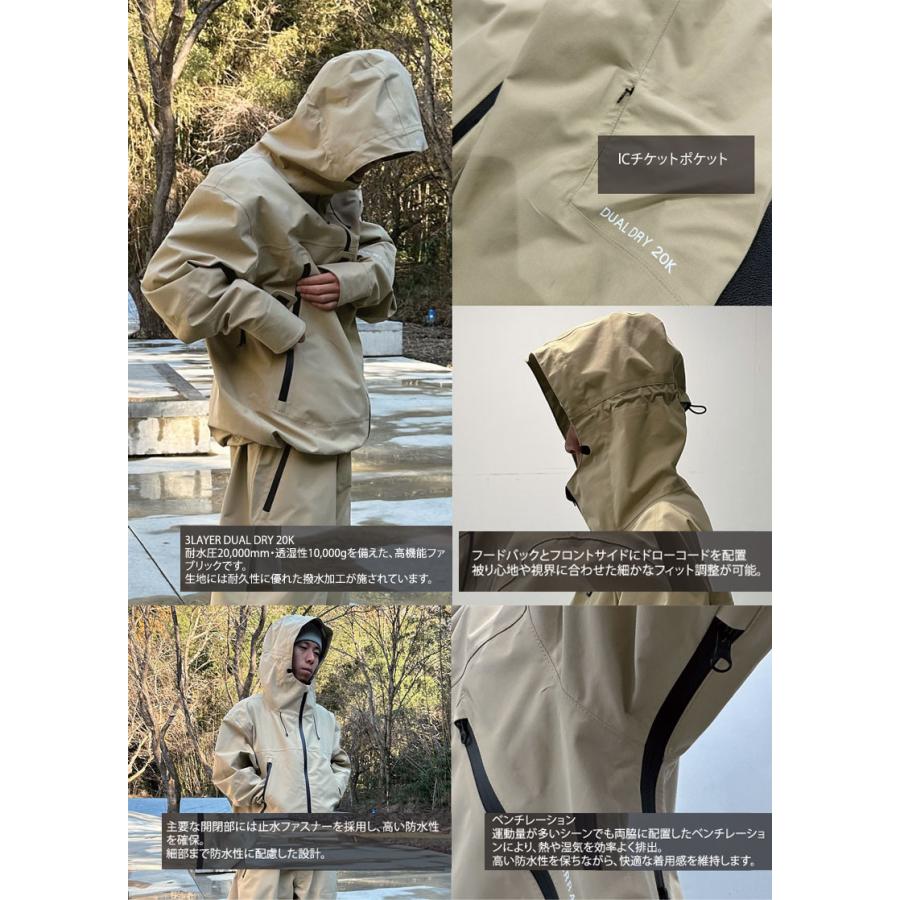 26-27 REPUBLIC&CO/リパブリック CALM PEAK SHELL jacket メンズ