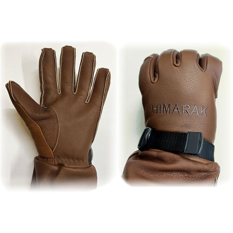 himarak ヒマラク レザーグローブ Sサイズ GRAY（グライ） HIMARAK / ヒマラク BRANDY ブランデー クワッド