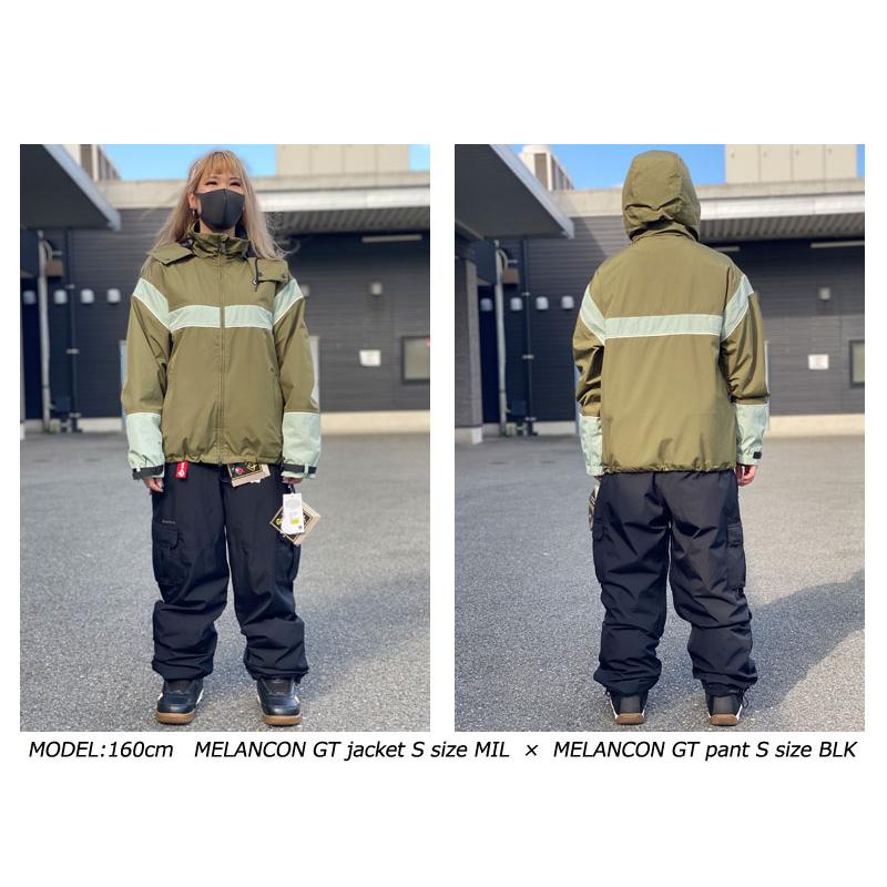 23-24 VOLCOM/ボルコムMELANCON GORE-TEX jacket レディース 防水ゴアテックスジャケット スノーボードウェア スノーウェアー 2024｜breakout｜07