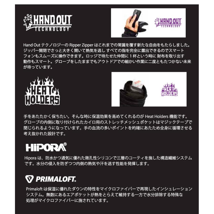 25-26 DEATHGRIP GLOVE CO/デスグリップグローブ ZOMBI COLLECTION