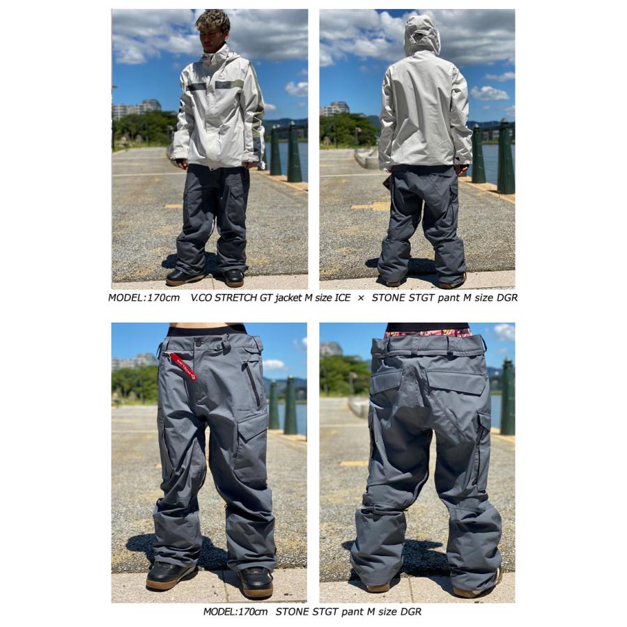 23-24 VOLCOM/ボルコム STONE STRETCH GORE-TEX pant メンズ レディース 防水ゴアテックスパンツ スノーボードウェア スノーウェアー 2024｜breakout｜05