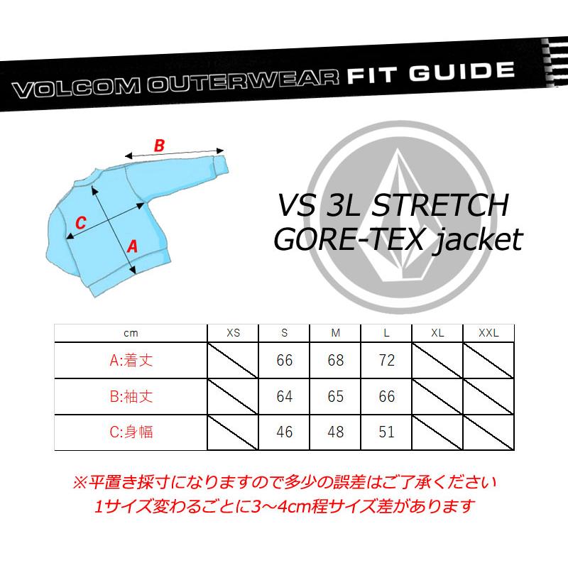 ボルコム　上下セット　ゴアテックス　スノー　ウェア　Sサイズ 楽天市場】25-26 VOLCOM/ボルコム TESTER 3L GORE-TEX jacket メンズ
