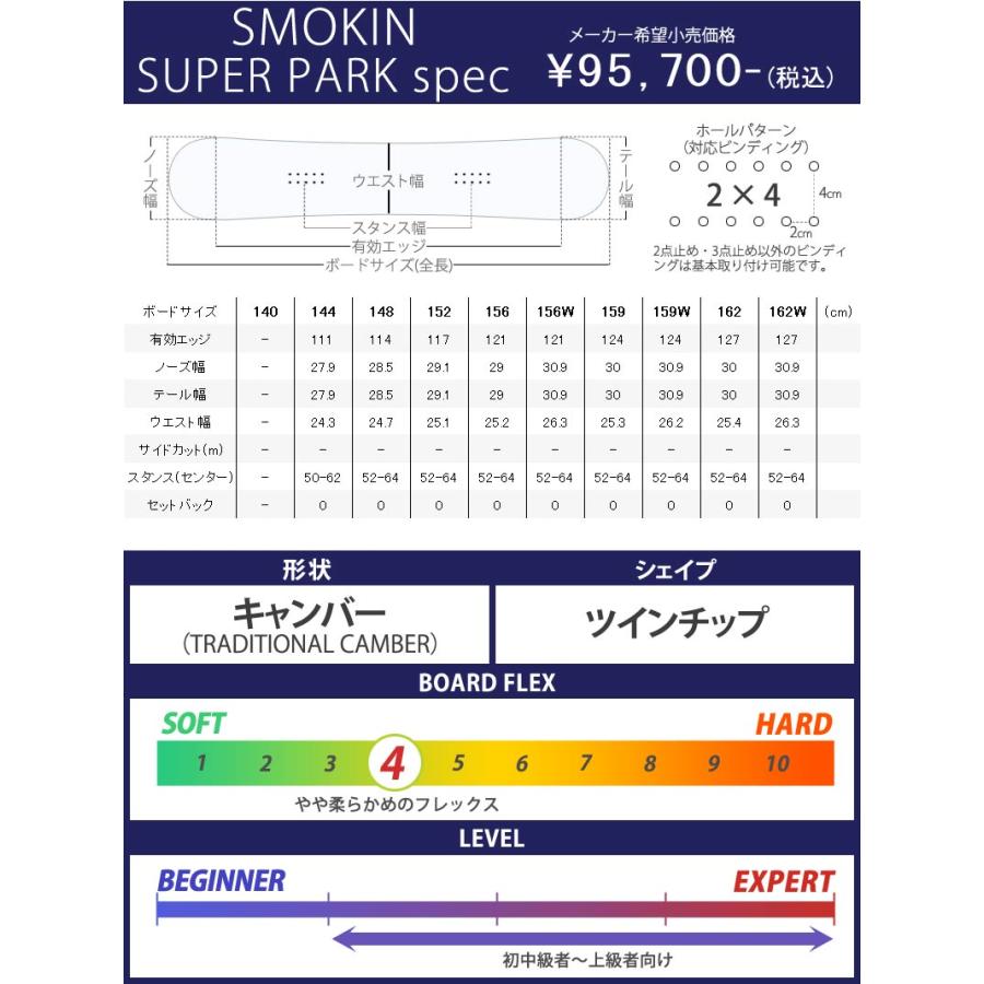 20-21 SMOKIN / スモーキン SUPERPARK スーパーパーク メンズ 板