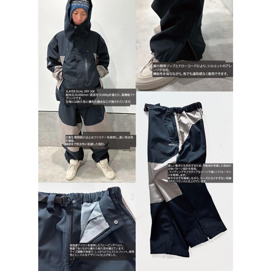 26-27 REPUBLIC&CO/リパブリック URBAN RIDE SHELL setup メンズ