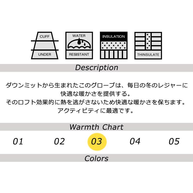 24-25 HOWL/ハウル DAILY mitt ミトングローブ 手袋 メンズ レディース  