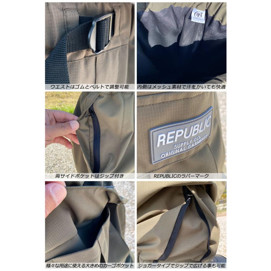 24-25 REPUBLIC & CO/リパブリック 7TH CHAMBER CARGO pant メンズ