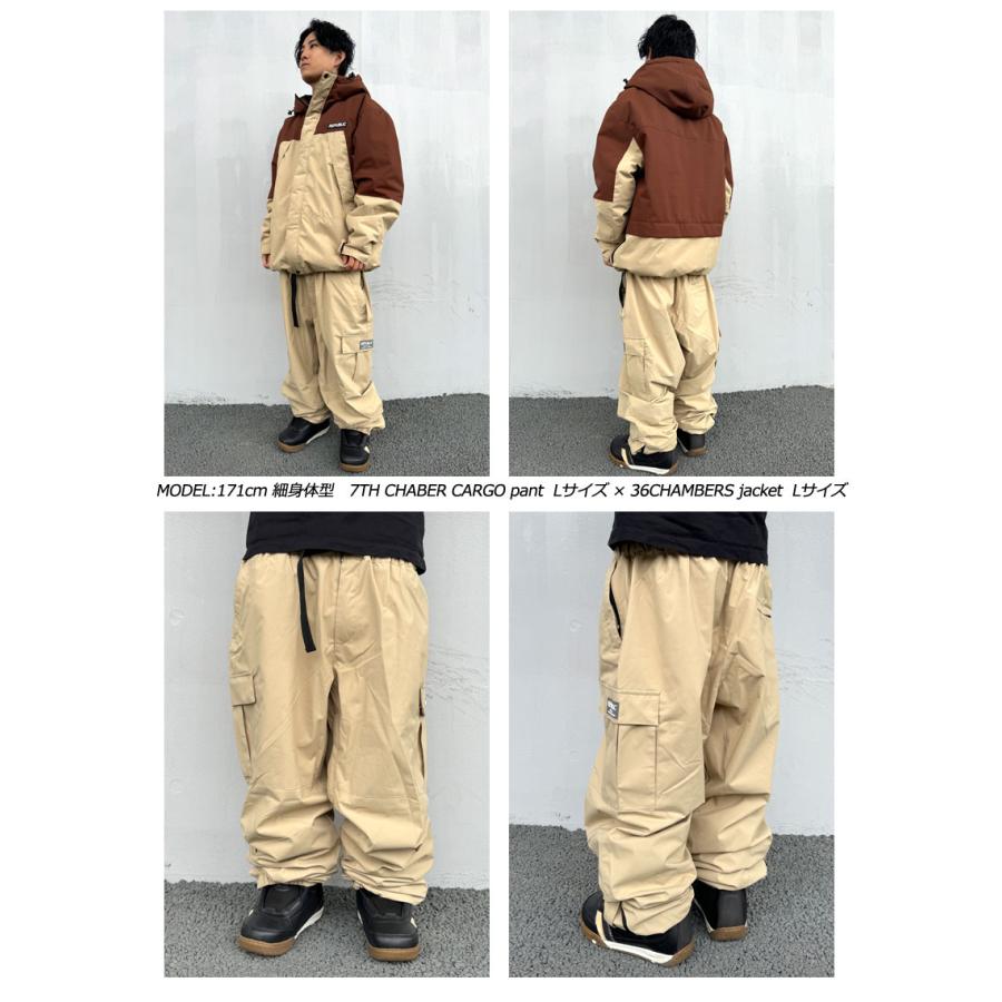 24-25 REPUBLIC & CO/リパブリック 7TH CHAMBER CARGO pant メンズ