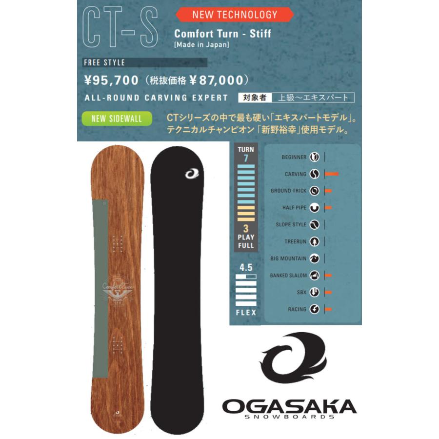 22-23 OGASAKA/オガサカ CT-S メンズ レディース スノーボード カービング 板 2023 :15-cts:BREAKOUT