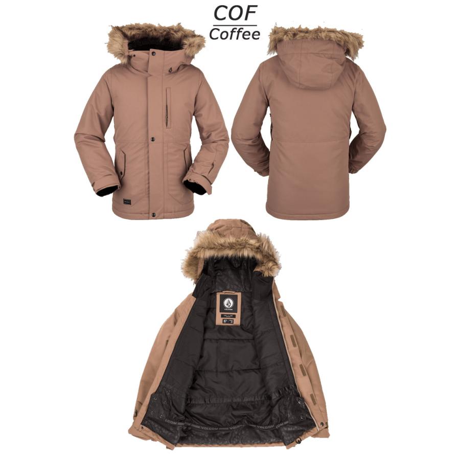 21-22 VOLCOM / ボルコム SO MINTY INS jacket 子供用 キッズ スノー  