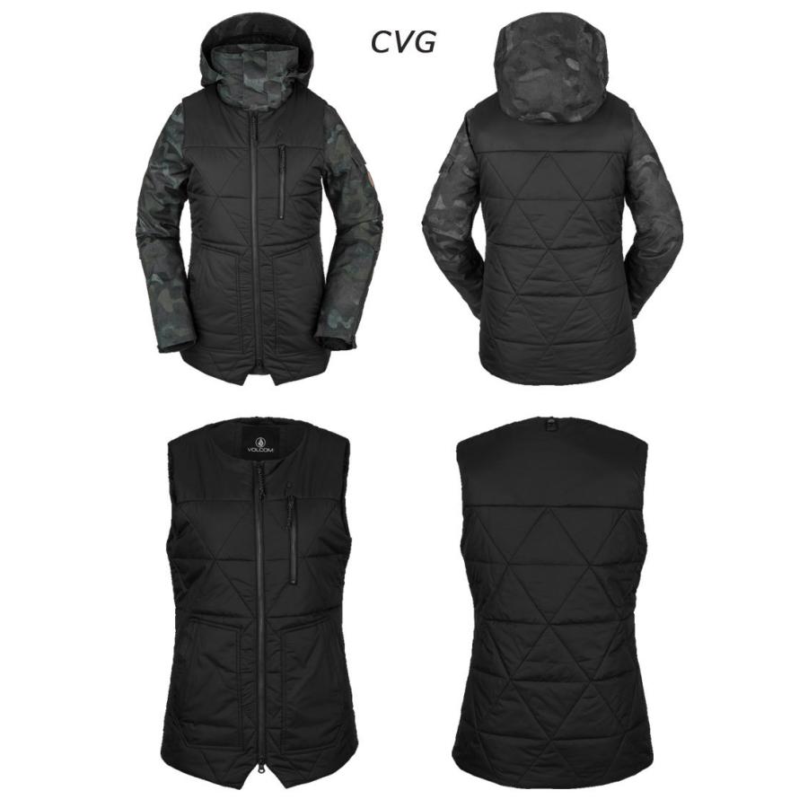21-22 VOLCOM/ボルコム VAULT 4-IN-1 jacket レディース スノー 21-22 VOLCOM/ボルコム VAULT 4-IN-1 jacket レディース スノー
