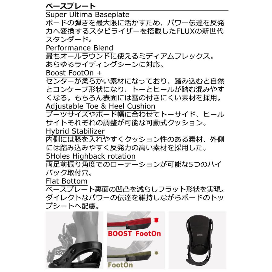 24-25 FLUX Women'sモデル SR MISORA サイズS FLUX BINDINGS（フラックスバインディング） 【 FLUX SR 】 MISORA S