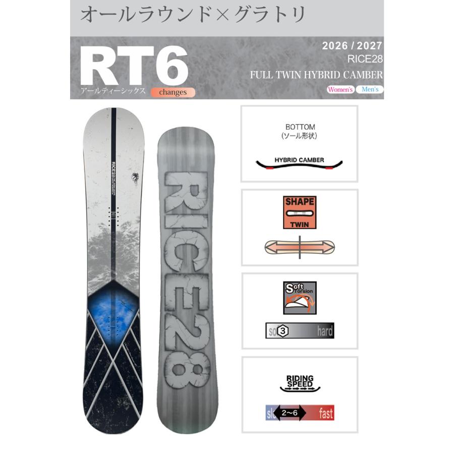RICE28 26-27 RICE28/ライス RT-6 アールティーシックス メンズ