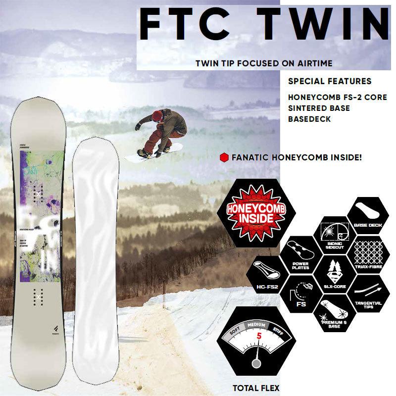 FANATIC 22-23 FANATIC/ファナティック FTC-TWIN メンズ FANATIC 22-23 FANATIC/ファナティック FTC-TWIN メンズ