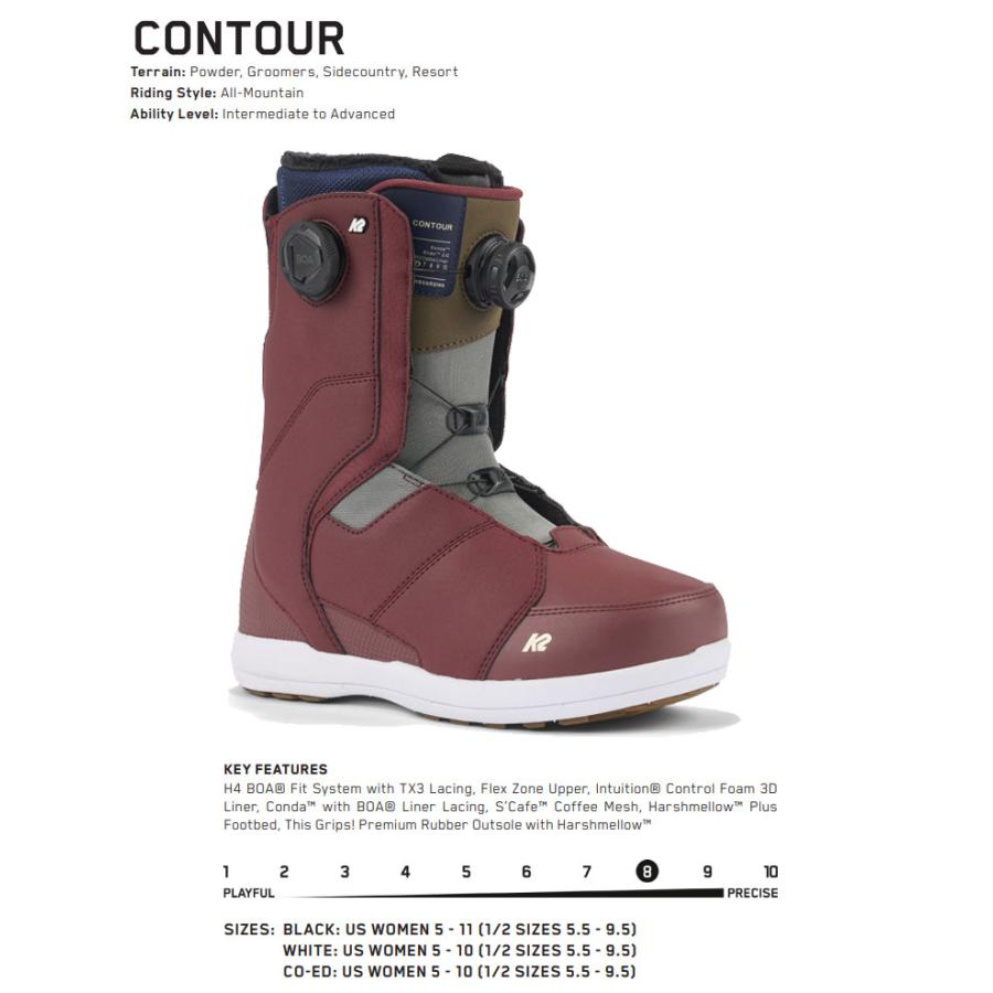 K2 contour コンツアー　Wボア　超美品！ K2 Contour Women's Snowboard Boots 2025 | K2 Skis and K2