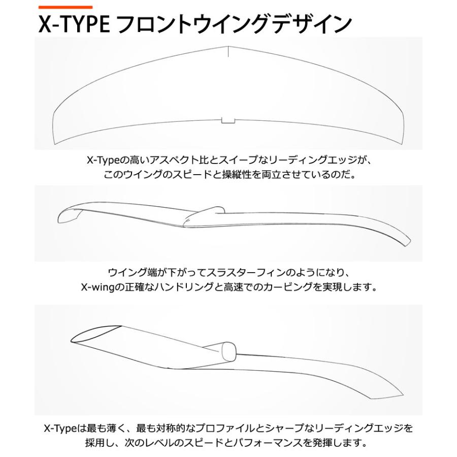 STARBOARD FOIL スターボード WINGSET X-TYPE1500 QUICKLOCK2