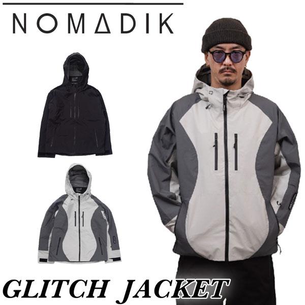 23-24 NOMADIK GLITCH JACKET ORANGE Lサイズ NOMADIX 23-24 NOMADIK ノマディック ウエアー SNOW WEAR GLITCH