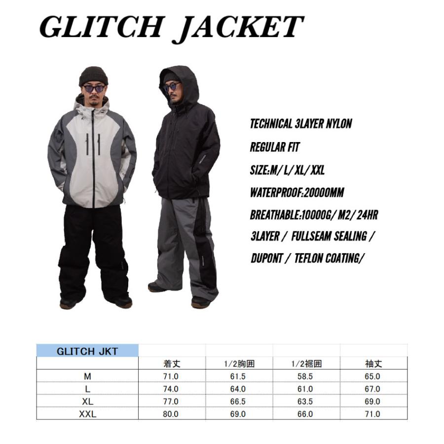 NOMADIK 25-26 NOMADIK/ノマディック GLITCH jacket メンズ