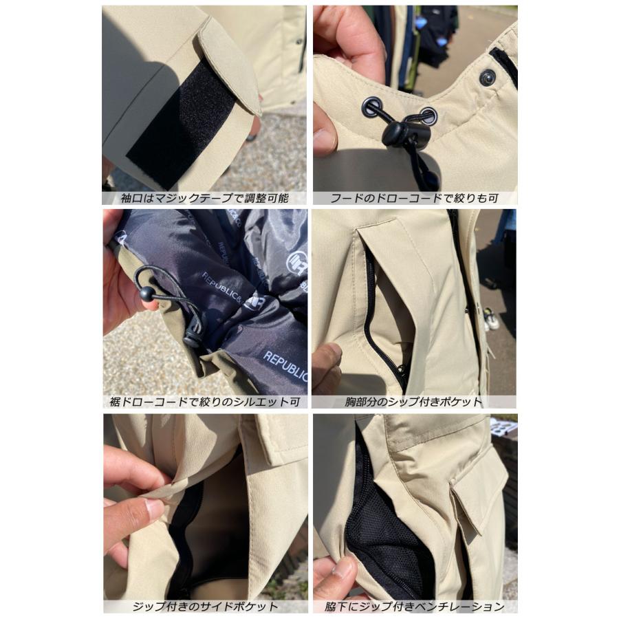 24-25 REPUBLIC & CO/リパブリック NAUGHTY MOUNTAIN parka メンズ