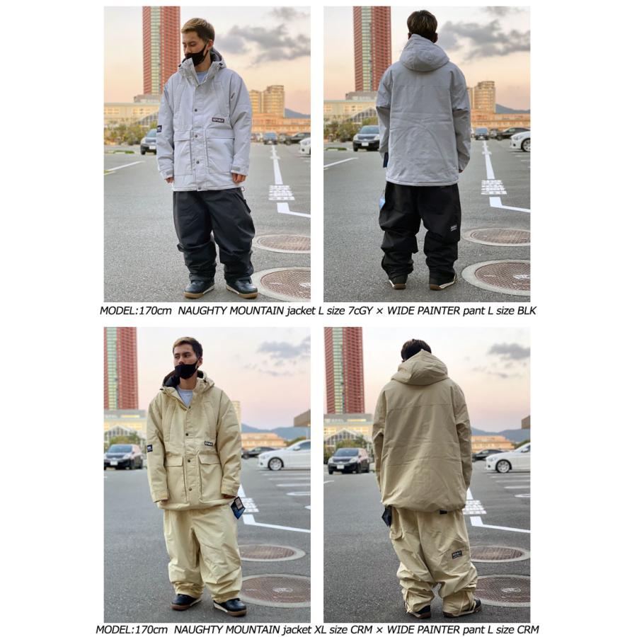 REPUBLIC ベージュ スノーボードウェア セット