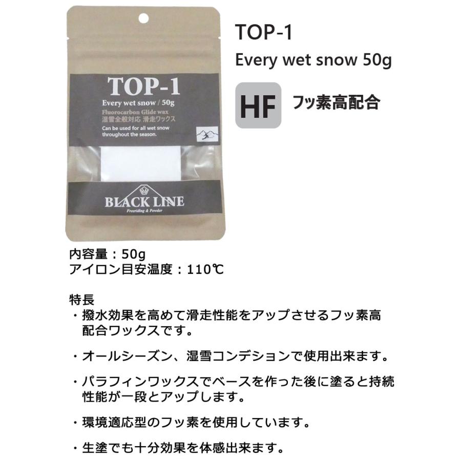 マツモトワックス BLACKLINE TOP-1 ブラックライン トップ フッ素 滑走