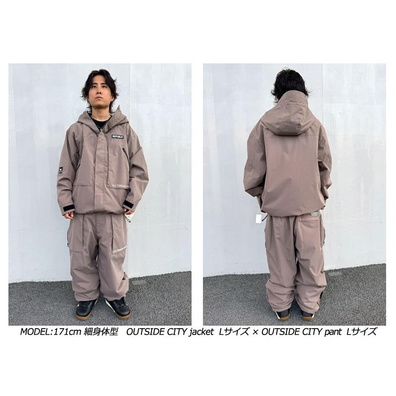 26-27 REPUBLIC&CO/リパブリック OUTSIDE CITY setup 着用動画 メンズ